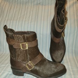 Rachel Zoe Pony Hair Bootie Sz 7.5 NWOT